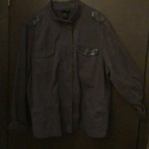 Lane Bryant | Dark Grey Jacket